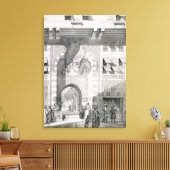 Toile Vue de la porte d'Okal Kaid-Bey, de "Monuments" (Insitu(Salon))