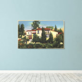 Toile Vue de la résidence de William Powell (Insitu (Plancher de Bois))