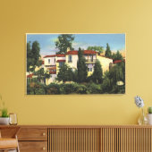 Toile Vue de la résidence de William Powell (Insitu(Salon))