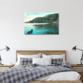 Toile Vue de la rive sud de SausalitoSausalito, CA (Insitu(Chambre))