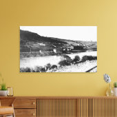 Toile Vue de la rivière Maupin, Oregon et Deschutes (Insitu(Salon))