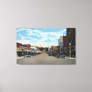 Toile Vue de la rue principale 3