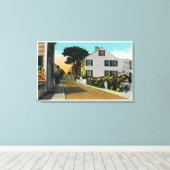 Toile Vue de la rue Quince (Insitu (Plancher de Bois))