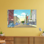 Toile Vue de la rue Sud de Genesee Street (Insitu(Salon))