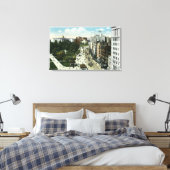 Toile Vue de la rue Tremont depuis Boylston (Insitu(Chambre))