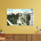 Toile Vue de la rue Tremont depuis Boylston (Insitu(Salon))