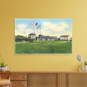 Toile Vue de la salle du conseil de sir William Johnson (Insitu(Salon))