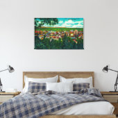 Toile Vue de la section Business de Cliff Drive (Insitu(Chambre))