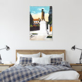 Toile Vue de la statue du général Warren (Insitu(Chambre))