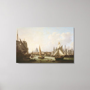Toile Vue de la Tamise