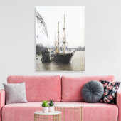 Toile Vue de la Tamise avec découverte de RRS (Insitu(Salon))