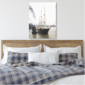Toile Vue de la Tamise avec découverte de RRS (Insitu(Chambre))