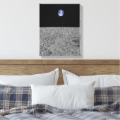 Toile Vue de la Terre depuis la Lune (Insitu(Chambre))