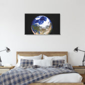 Toile Vue de la Terre montrant la région arctique (Insitu(Chambre))