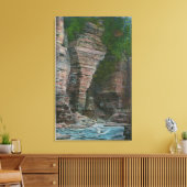 Toile Vue de la tête de l'éléphant (Insitu(Salon))