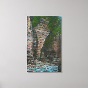 Toile Vue de la tête de l'éléphant