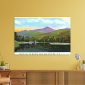 Toile Vue de la tête indienne et du lac Shadow (Insitu(Salon))