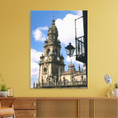 Toile Vue de la tour de l'horloge à l'angle de (Insitu(Salon))