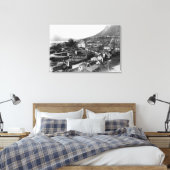 Toile Vue de la ville de Juneau, Alaska Photographie 3 (Insitu(Chambre))