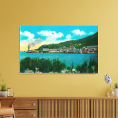 Toile Vue de la ville de Latouche, AlaskaLatouche, AK (Insitu(Salon))