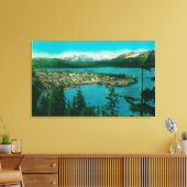 Toile Vue de la ville de Seward, AlaskaSeward, AK (Insitu(Salon))