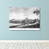 Toile Vue de l'abbaye de Cluny (Insitu (Plancher de Bois))