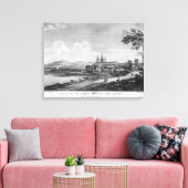 Toile Vue de l'abbaye de Cluny (Insitu(Salon))