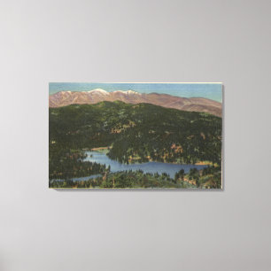 Toile Vue de lac Gregory et San Bernardino
