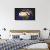 Toile Vue de l'Afrique, de l'Europe, du Moyen-Orient et (Insitu(Chambre))