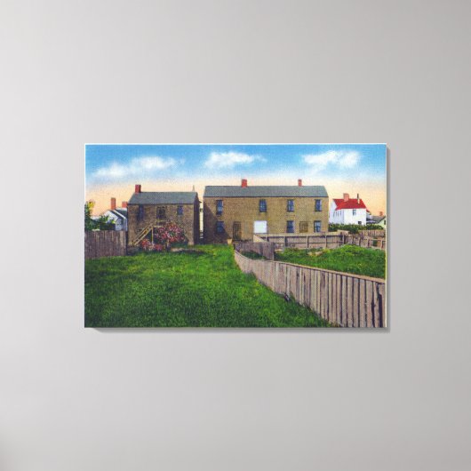 Toile Vue de l'ancienne prison (Recto)