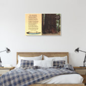 Toile Vue de Lanes Redwood Flat (Insitu(Chambre))