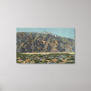 Toile Vue de l'ange sur Mt. San Jacinto
