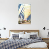 Toile Vue de l'Avenue des drapeaux, Salon mondial de 193 (Insitu(Chambre))