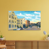 Toile Vue de l'avenue Sherman Coeur d'Alene, ID (Insitu(Salon))