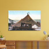 Toile Vue de l'effondrement du projet de loi sur l'eau d (Insitu(Salon))