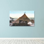 Toile Vue de l'effondrement du projet de loi sur l'eau d (Insitu (Plancher de Bois))