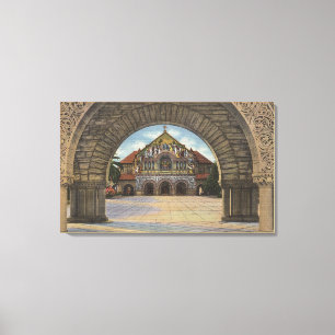 Toile Vue de l'église commémorative, Stanford U.