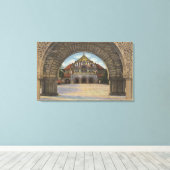 Toile Vue de l'église Memorial, Stanford U. (Insitu (Plancher de Bois))