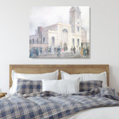 Toile Vue de l'église Saint-Bartholomée (Insitu(Chambre))
