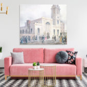 Toile Vue de l'église Saint-Bartholomée (Insitu(Salon))