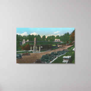 Toile Vue de l'entrée Ausable Chasm