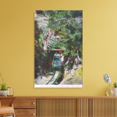 Toile Vue de l'entrée du tunnel de sortie miner vers l'o (Insitu(Salon))