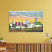 Toile Vue de l'entrée nord, Hall des sciences (Insitu(Salon))