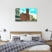 Toile Vue de l'est de K St. Regard sur la poste (Insitu(Chambre))