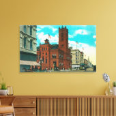 Toile Vue de l'est de K St. Regard sur la poste (Insitu(Salon))