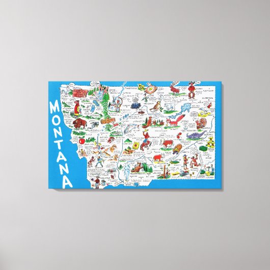 Toile Vue de l'état avec des dessins, des points Pittore (Recto)