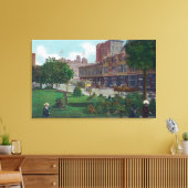 Toile Vue de l'hôtel de ville ParkOakland, CA (Insitu(Salon))