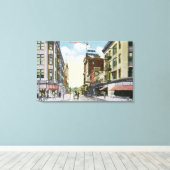 Toile Vue de l'hôtel Mohawk de South Centre Street (Insitu (Plancher de Bois))