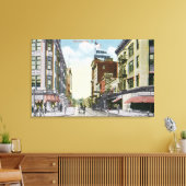 Toile Vue de l'hôtel Mohawk de South Centre Street (Insitu(Salon))