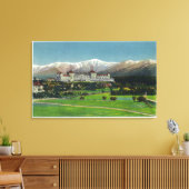 Toile Vue de l'hôtel Mt Washington, chaîne présidentiell (Insitu(Salon))